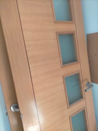 Puertas de madera con marcos