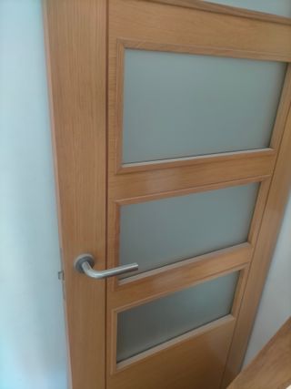 Puertas de madera con marcos