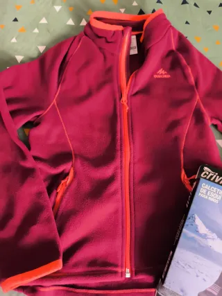 Polar 7/8 y calcetines ski niña 31/32