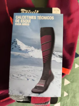 Polar 7/8 y calcetines ski niña 31/32