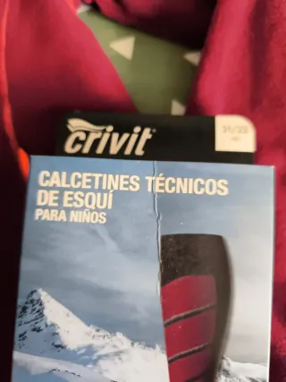 Polar 7/8 y calcetines ski niña 31/32