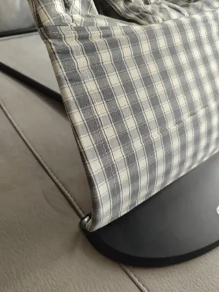 Funda Hamaca BabyBjörn Vichy gris AMZ