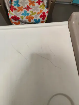 Trona de bebé con cojín estampado