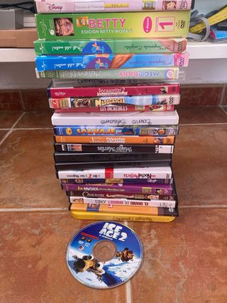 Lote DVDs Disney, Animación y Series