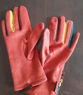 Guantes Tantrend forro polar multicolor