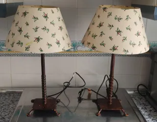 Juego de 2 lámparas de mesa