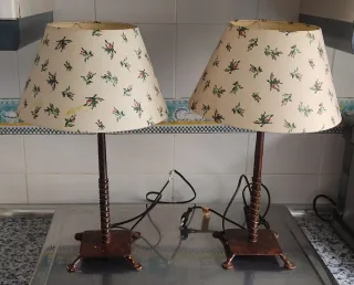 Juego de 2 lámparas de mesa