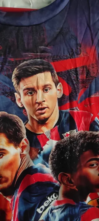 Camiseta Fútbol Deportiva Estampada, niños.