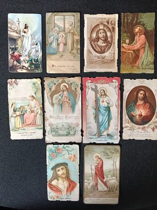 10 Santini Sacri Gesù primi '900