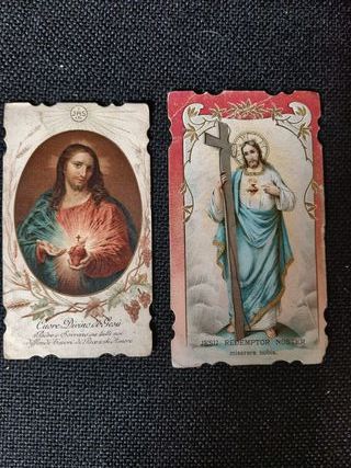 10 Santini Sacri Gesù primi '900