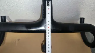 Manillar carbono integrado Black Inc