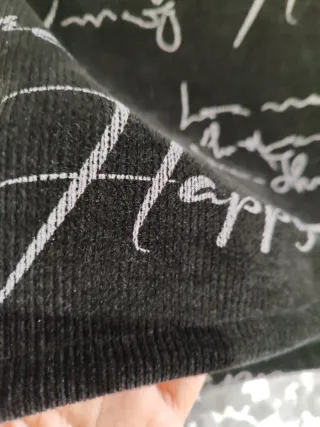 Jersey cuello alto estampado Great