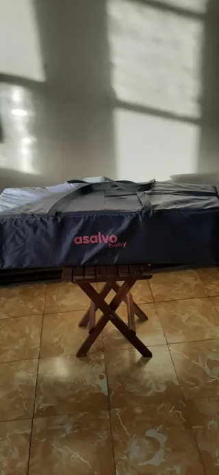 Cuna de viaje Asalvo + colchón