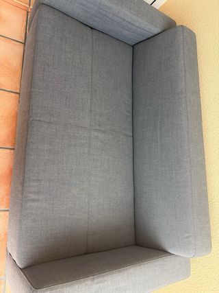 Ikea sofa  2 plazas Modelo Barnarp gris