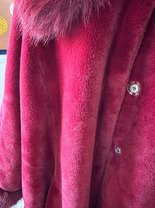 Pelliccia 3 DESY rossa donna