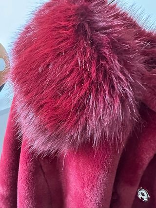 Pelliccia 3 DESY rossa donna