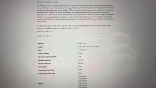 Manillar + Potencia + soporte ENVE Gravel carbono