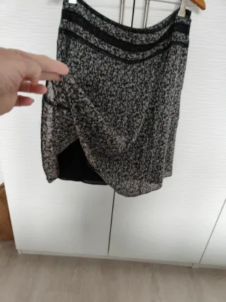 Falda mini estampada