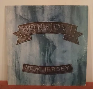 VINILO NEW JERSEY LP DE BON JOVI MUY BUEN ESTADO
