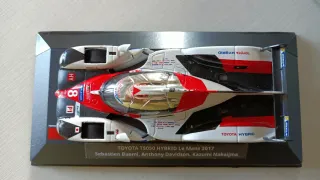 Modellino Toyota TS050 Le Mans 2017