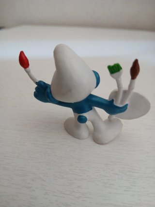 Puffo artista pifufo pintor