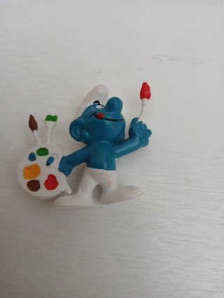 Puffo artista pifufo pintor