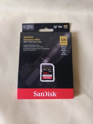 SanDisk Extreme PRO 128GB SDXC UHS-I