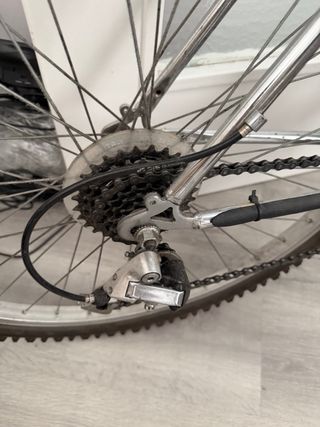 Bicicleta Haro Cromada