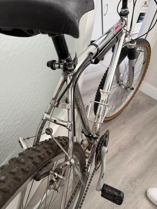 Bicicleta Haro Cromada