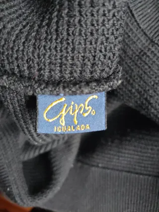 Jersey de Invierno Negro con Parches