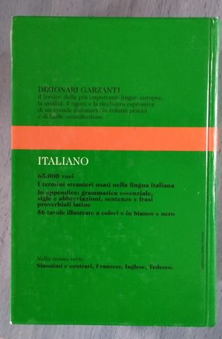 Diccionario italiano