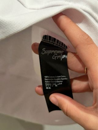 Sudadera Supreme Blanca Oso con Pistola