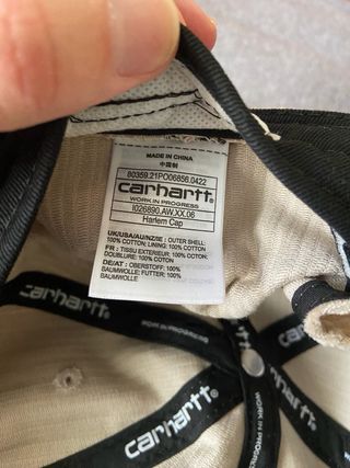 Gorra Carhartt Beige Pana