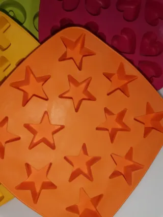 Lote 5 cubiteras silicona Ikea