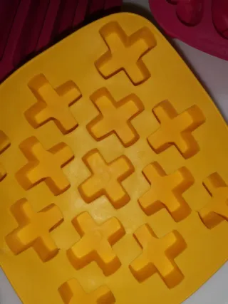 Lote 5 cubiteras silicona Ikea