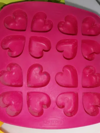 Lote 5 cubiteras silicona Ikea