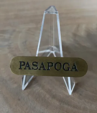 Antigua insignia años 50 PASAPOGA Madrid