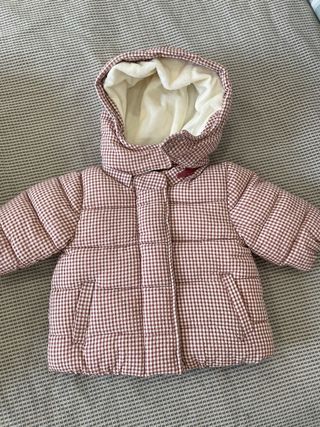 Chaquetón vichy Coconut 1-3 meses