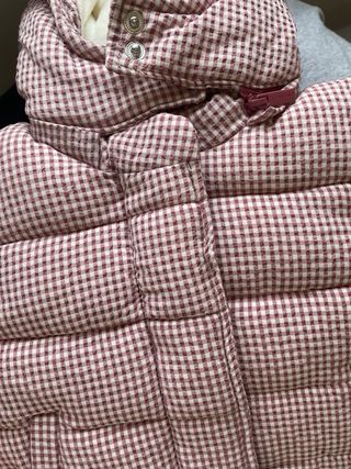 Chaquetón vichy Coconut 1-3 meses