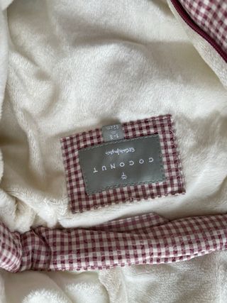 Chaquetón vichy Coconut 1-3 meses