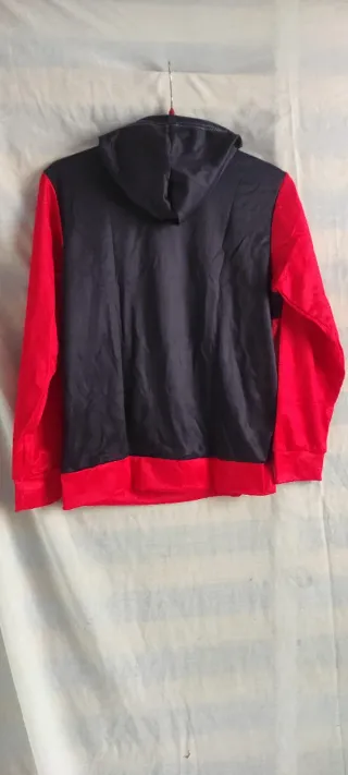 Sudadera niño 140 cm roja y azul