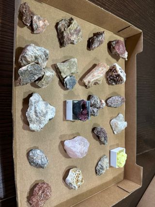 Collezione di minerali