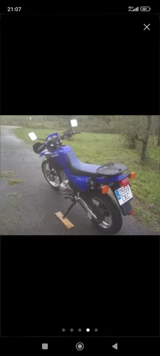 Yamaha XT 600  Trail Manual Azul. 24000 km