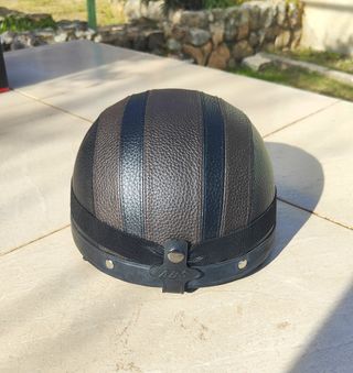 Casco Moto Retro Vintage Gafas Incluidas