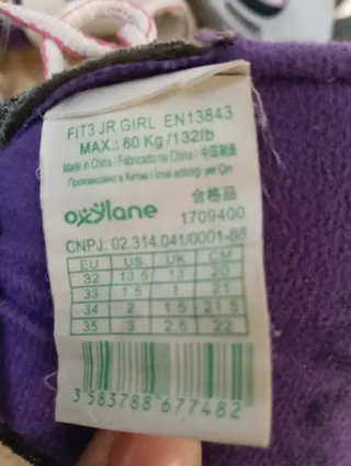 Patines en línea Oxelo Talla 32-35