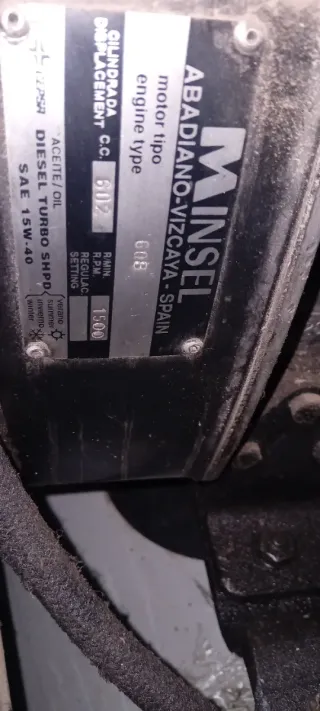 Motor Minsel 608 Diesel