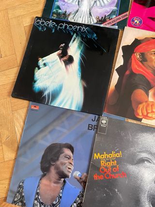 Lote 9 vinilos soul y funk