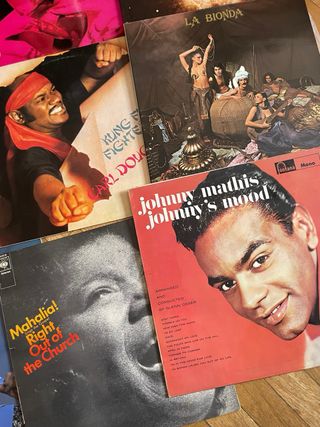 Lote 9 vinilos soul y funk