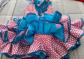 Traje Flamenca Niña Adaptable 3-6 Años