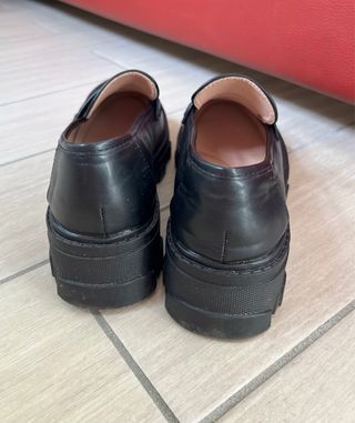 Mocassini neri donna